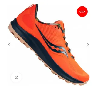 Zapatillas Saucony Naranja y Azul