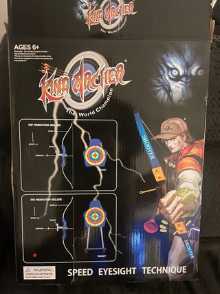 Arco y flechas King Archer para niños