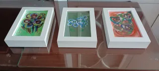 3 Piccoli Quadri Astratti