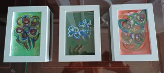 3 Piccoli Quadri Astratti