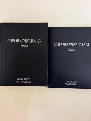 Orologio Emporio Armani Donna Argento
