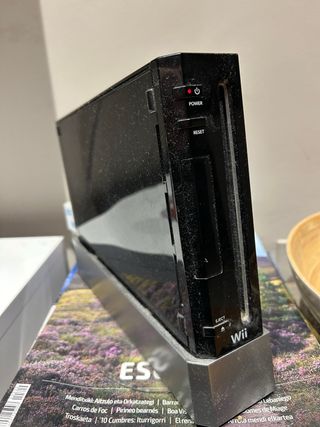 Consola Nintendo Wii Negra + Juegos