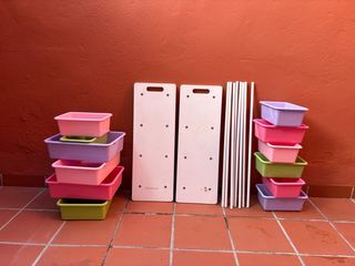 Mueble Organizador Juguetes con Cestas