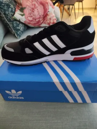 Adidas ZX 750 Zapatillas Negras Talla44]