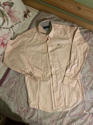 Camisa Tommy Hilfiger Rosa Bebé Talla S