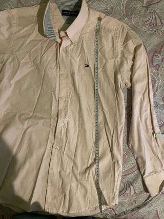 Camisa Tommy Hilfiger Rosa Bebé Talla S