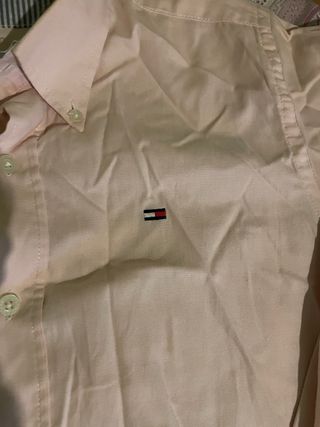 Camisa Tommy Hilfiger Rosa Bebé Talla S