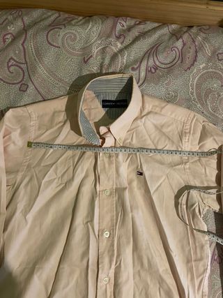 Camisa Tommy Hilfiger Rosa Bebé Talla S