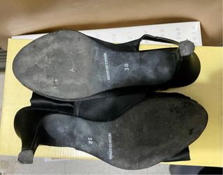 Sandalia Marypaz Raso Negro Talla 38