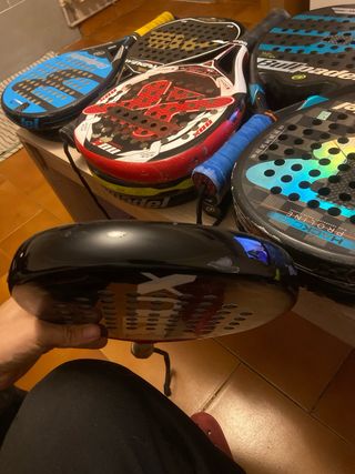 Pala de pádel Siux Pegasus Revolution reparada