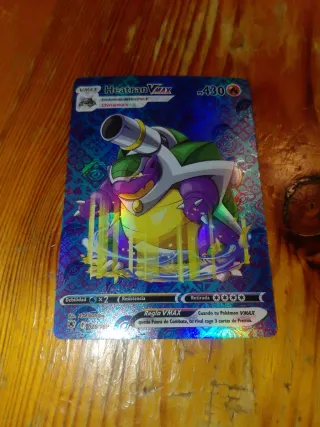 Carta Pokémon Heatran VMAX 430 HP
