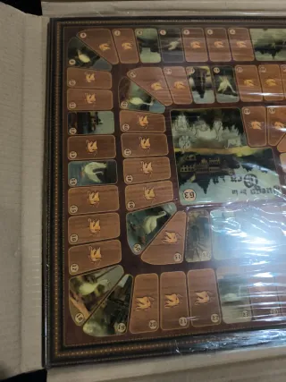 Tablero Juego de la Oca Madera 38x38