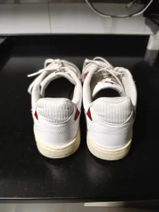 Zapatillas Adidas Hombre Blancas y Rojas