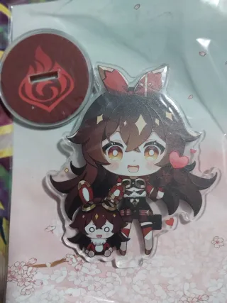 Figura Genshin Impact Amber Acrílico