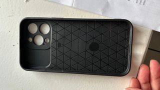 Cover iPhone 14 Pro Max Oro Rosa e Viola