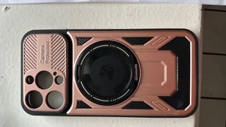 Cover iPhone 14 Pro Max Oro Rosa e Viola