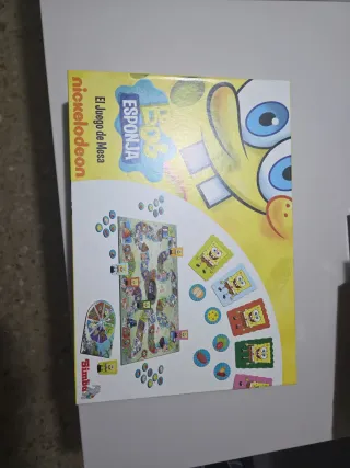 Juego de Mesa Bob Esponja Nickelodeon