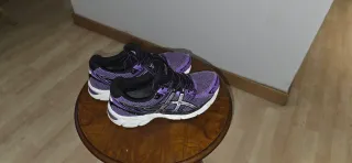 Zapatillas deportivas ASICS mujer morado/plata