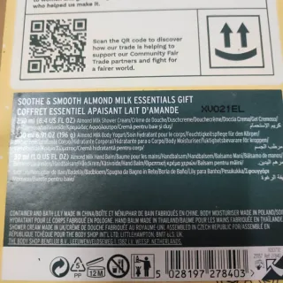 Cofre Regalo The Body Shop Almond Milk