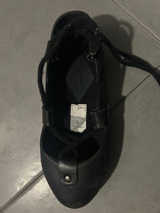 Albarcas landa Negras Talla 33