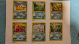 Lote Cartas Pokémon: Kingler, Seadra, Omastar