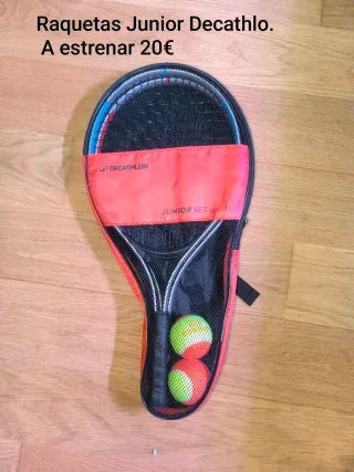 Raquetas Junior Decathlon Set 20€