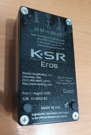 Pedal KSR Eros Overdrive Boost EQ Preamp