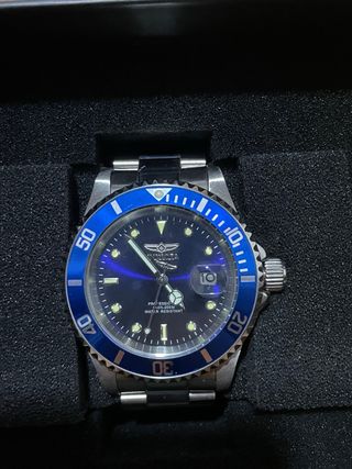 Invicta Pro Diver Azul y Plateado