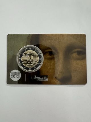moneda 2 Euro Moneta del Louvre 2015