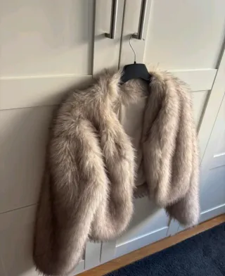 Abrigo beige mujer talla L