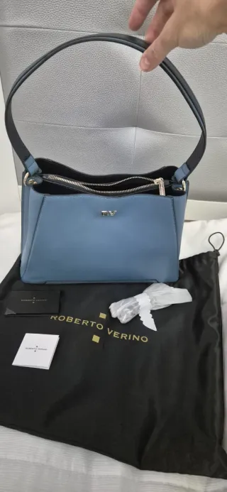 Bolso Roberto Verino Azul Nuevo