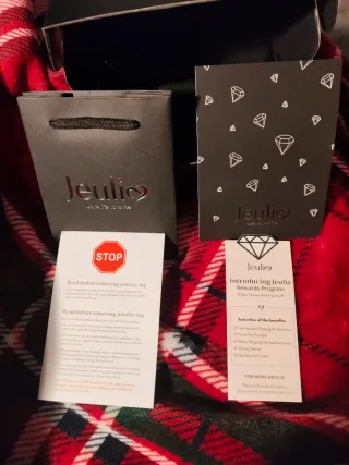 Anillo Jeulia Plata Esterlina