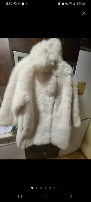 Abrigo pelo sintético