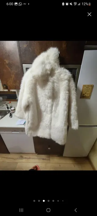 Abrigo pelo sintético