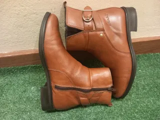 Botines marrones mujer