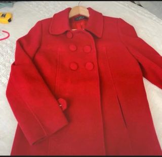 Chaquetón paño rojo SLP