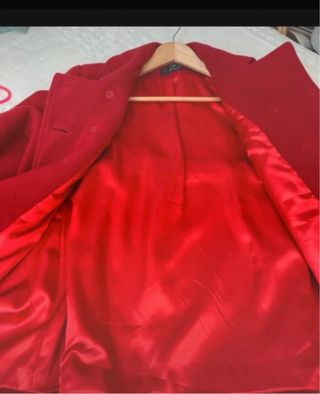 Chaquetón paño rojo SLP