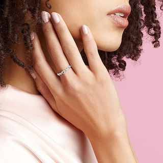 ANILLO PANDORA DE CORAZONES ANUDADES PLATA DE LEY