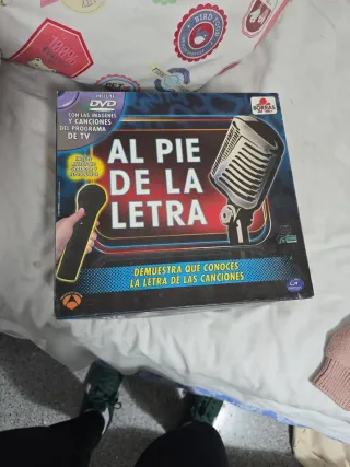 Juego Al Pie De La Letra DVD Borras