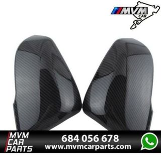 Carcasas de espejo look fibra de Carbono para BMW