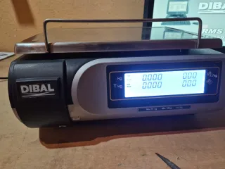 Balanza etiquetadooo Dibal Mistral con pegatinas