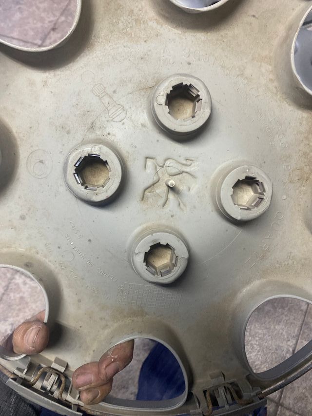 Tapacubos Peugeot R15 (Set de 4)