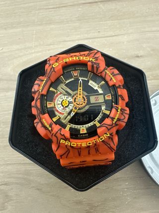 Reloj Casio G-Shock Naranja y Dorado