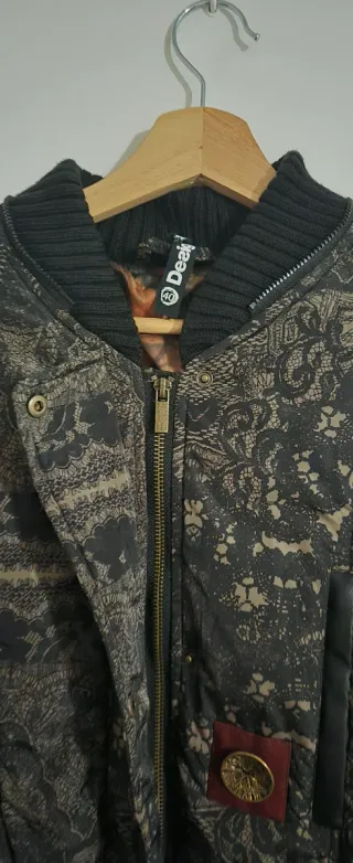 Abrigo Desigual Talla 40 Impermeable