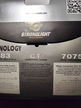 Shimano ULTEGRA 52T 11v BCD 110 Plato STRONGLIGHT.