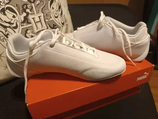 Zapatillas Puma AMG Motorsport Blancas Talla 38.5