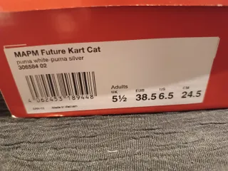 Zapatillas Puma AMG Motorsport Blancas Talla 38.5