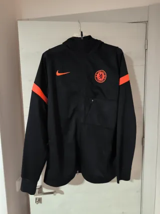 Chaqueta Nike Chándal Negra Naranja