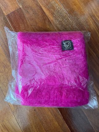 Bufanda Fucsia Ezcaray Mohair y lana