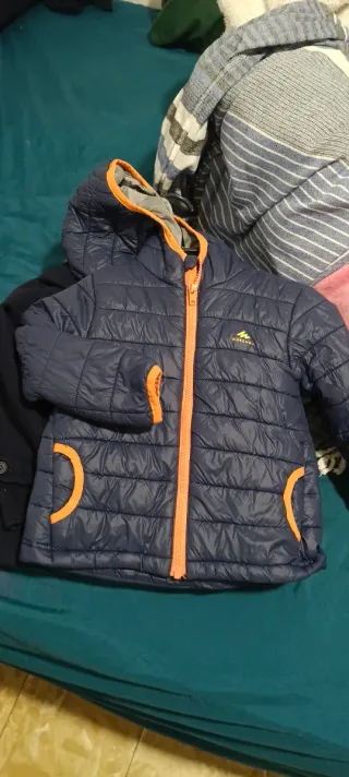 Giacchetta invernale per bambini in camouflage